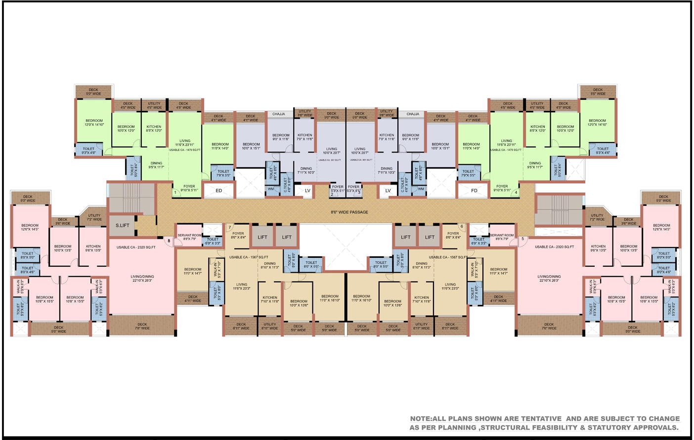 Codename Showstopper Kharghar Master Plan Layout